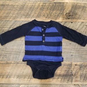 Gap Striped Long Sleeve Bodysuit